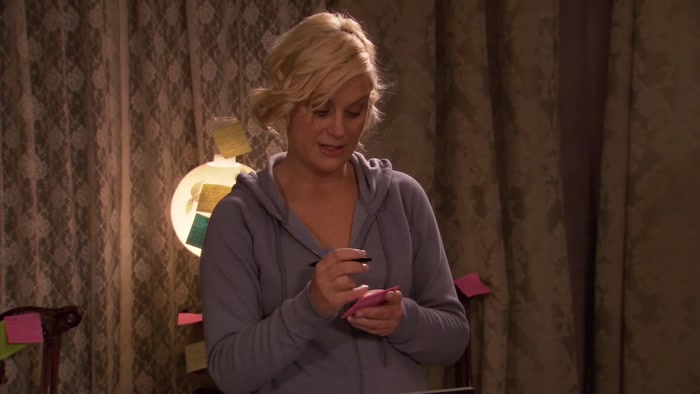LESLIE, WHAT ARE YOU DOING?  