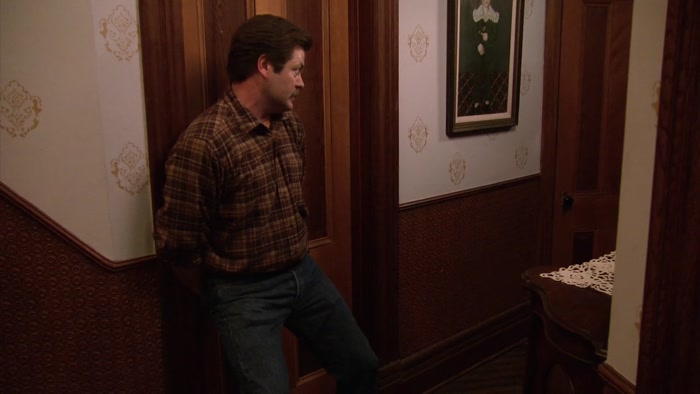 SO YOU CAN'T LEAVE. - NO! RON! 