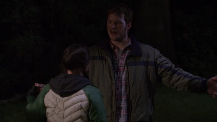 WELL, I'M TAKING YOU CAMPIN'. LOOK AT THIS. 