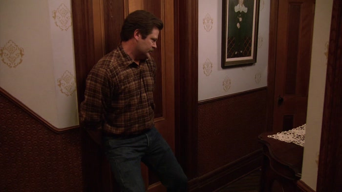 AND I'M GONNA STAY OUT HERE AND GUARD THE DOOR 