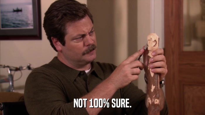 NOT 100% SURE.  