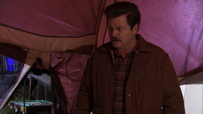 HOW LONG HAVE YOU BEEN RUNNING POWER TO THIS TENT? 