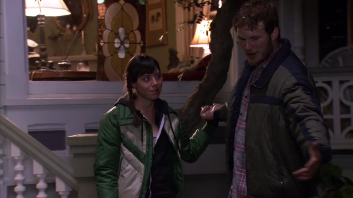 WELL, I'M TAKING YOU CAMPIN'. LOOK AT THIS. 
