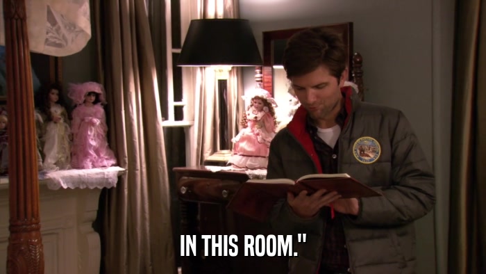 IN THIS ROOM.