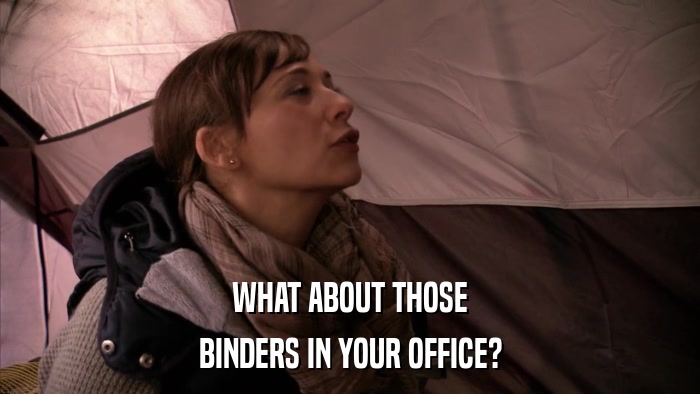 WHAT ABOUT THOSE BINDERS IN YOUR OFFICE? 