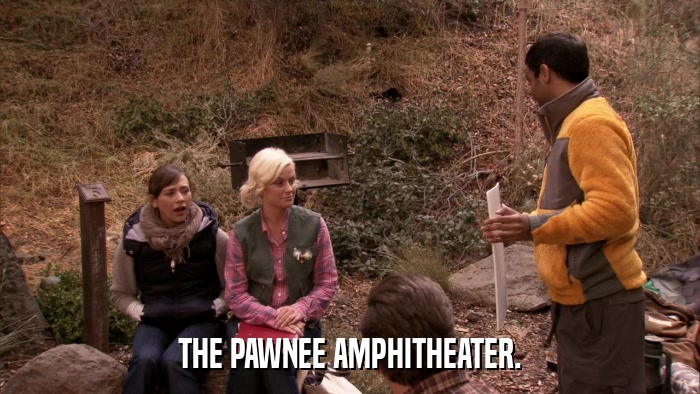 THE PAWNEE AMPHITHEATER.  