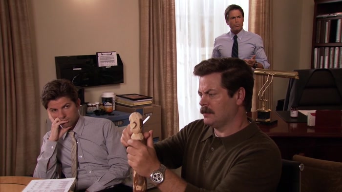 WHERE'S LESLIE?  