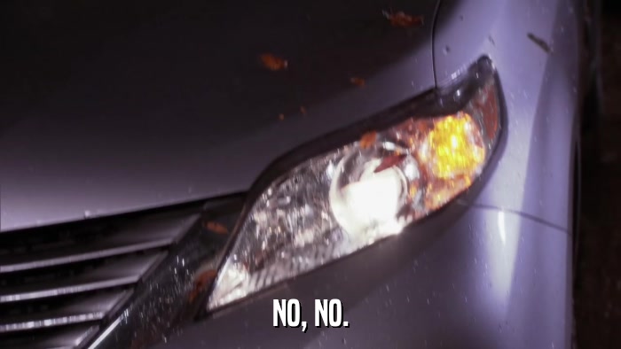 NO, NO.  