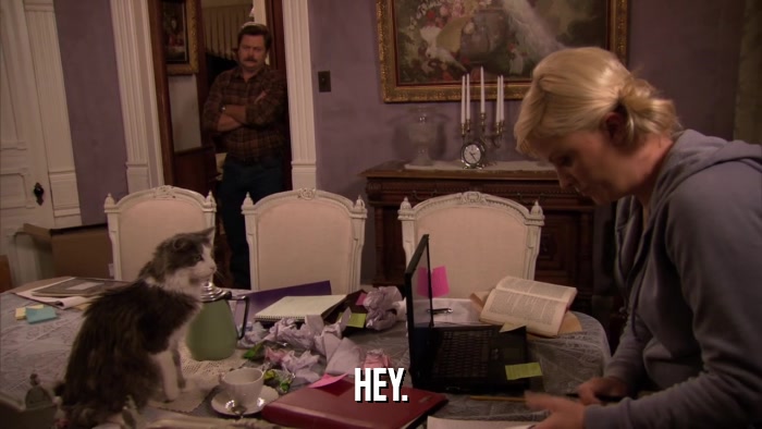 HEY.  