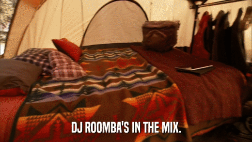 DJ ROOMBA'S IN THE MIX.  