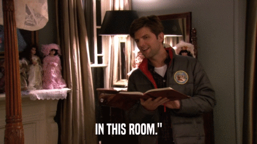 IN THIS ROOM.