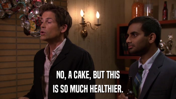 NO, A CAKE, BUT THIS IS SO MUCH HEALTHIER. 
