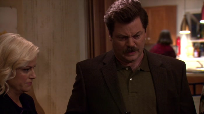 - TAKE A WALK, RON. - YEP. 