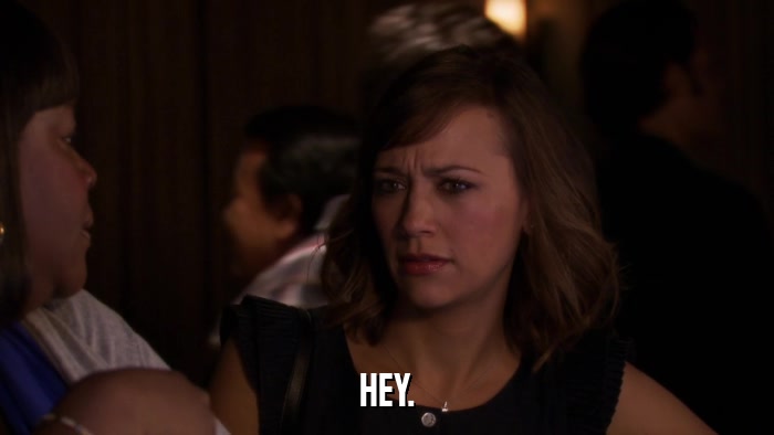 HEY.  