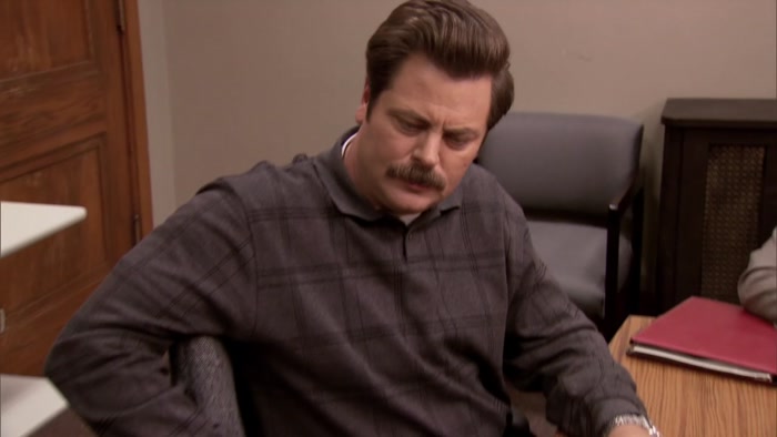 PLUS, IT'S ALWAYS FUN TO SEE TOM FAINT. 