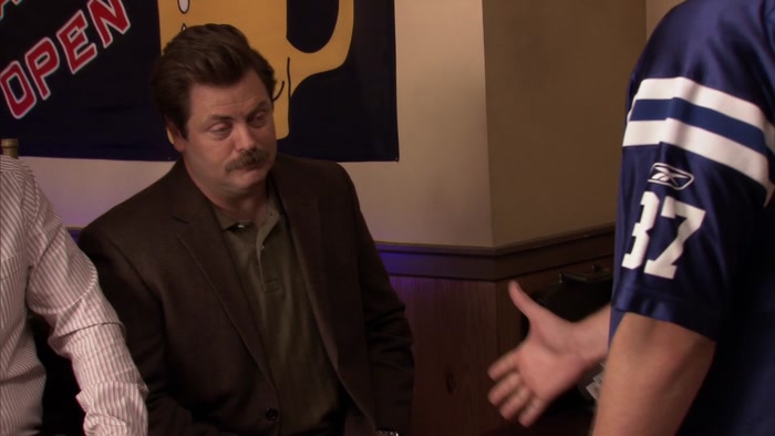 I'D BE HONORED TO, SON.  