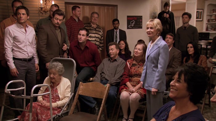 WELL, THE SURPRISE IS YOU ARE NOT ACTUALLY AT A DINNER PARTY. 