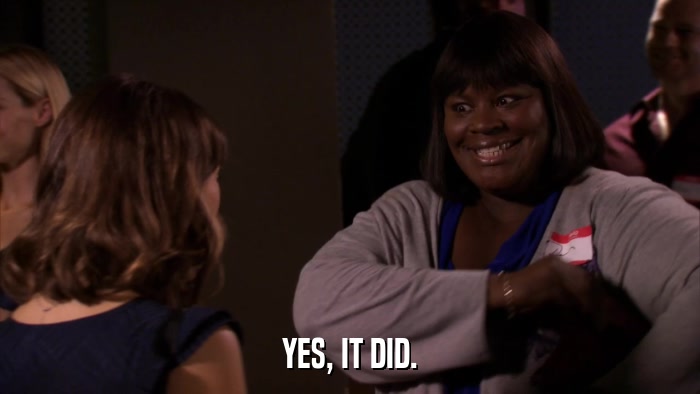 YES, IT DID.  
