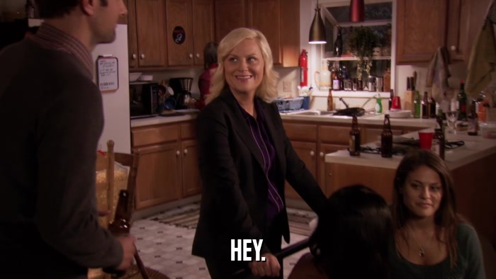 HEY.  