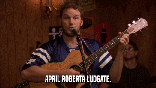 APRIL ROBERTA LUDGATE.  
