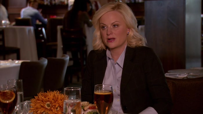 - I WORK AT THE PARKS AND RECREATION... - ONE. 