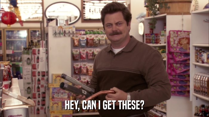 HEY, CAN I GET THESE?  
