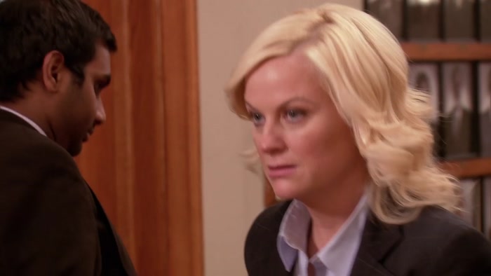 - LESLIE. - HUH? 