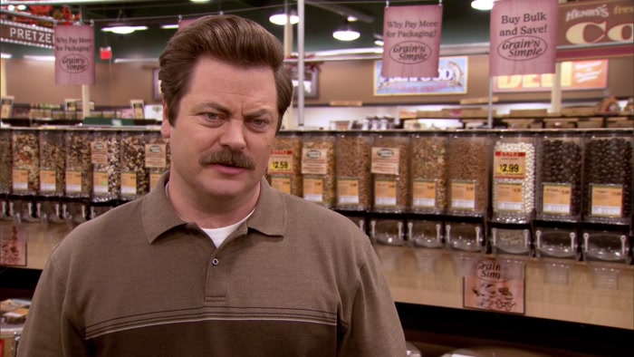 I BUY MY BURGER INGREDIENTS AT FOOD AND STUFF, 