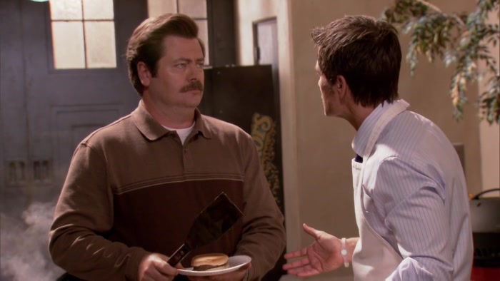 I THOUGHT THAT YOU AND I WERE GONNA HAVE A REAL CHALLENGE. 