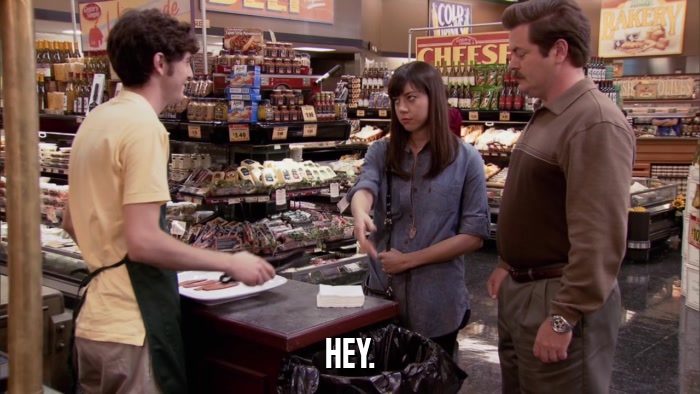 HEY.  