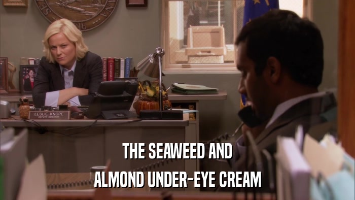 THE SEAWEED AND ALMOND UNDER-EYE CREAM 