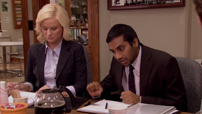 BEN, IF IT'S OKAY WITH YOU, LESLIE AND I 
