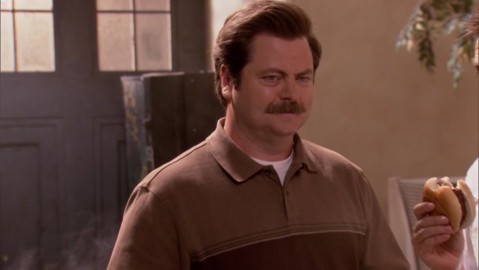 MAN. WE SPENT, LIKE, 50 HOURS WORKING ON THOSE BURGERS. 