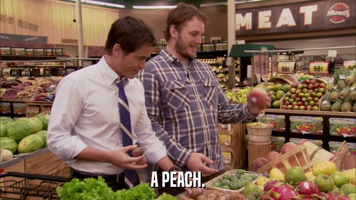 A PEACH.  