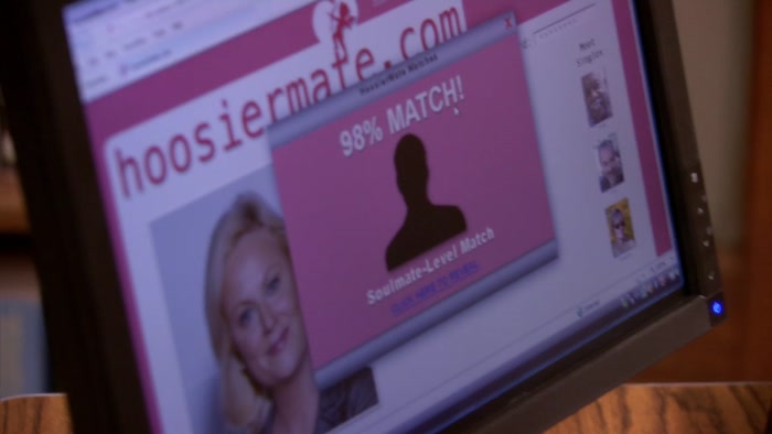 OH, MY GOD. A 98% MATCH?  