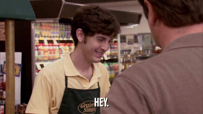 HEY.  