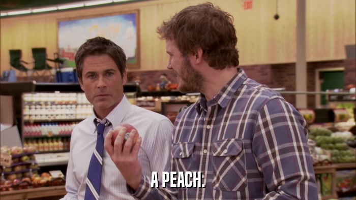 A PEACH.  