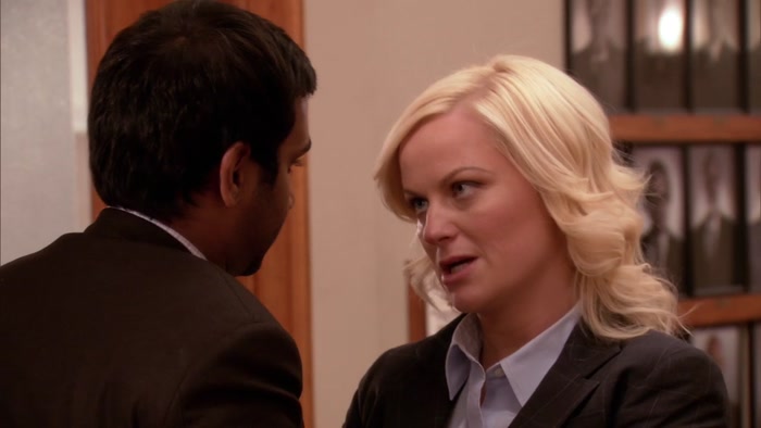 - LESLIE. - HUH? 