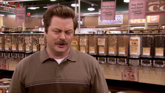 I BUY MY BURGER INGREDIENTS AT FOOD AND STUFF, 