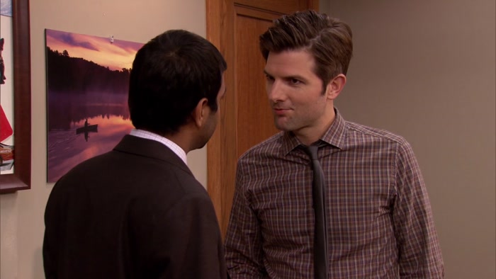 WHAT WAS ALL THAT STUFF WITH YOU AND LESLIE? 