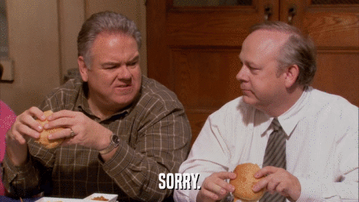 SORRY.  