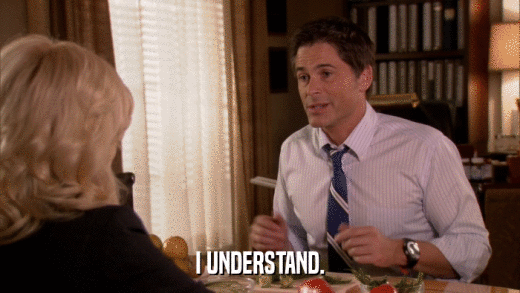 I UNDERSTAND.  