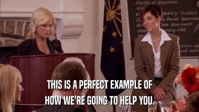 THIS IS A PERFECT EXAMPLE OF HOW WE'RE GOING TO HELP YOU. 