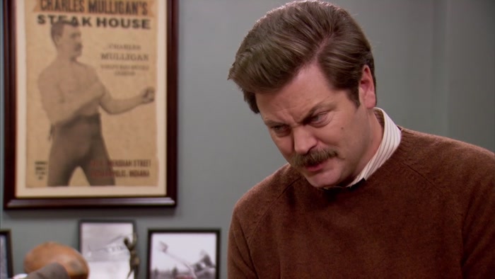 OH, MY GOD. RON, IT'S YOUR BIRTHDAY. 