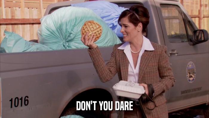 DON'T YOU DARE  