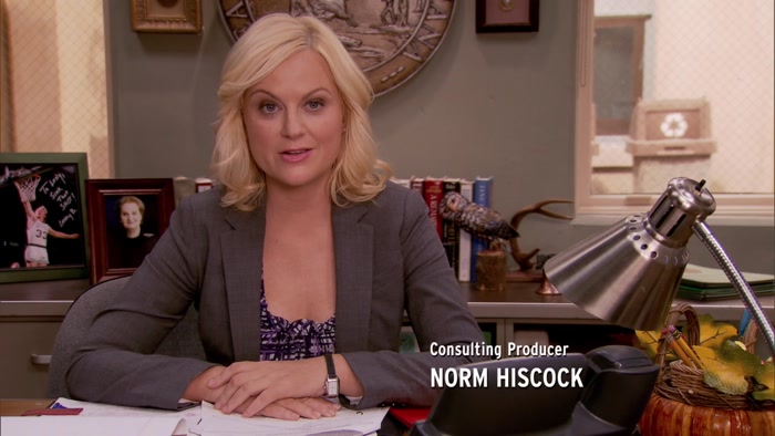 WE WORKED TOGETHER AT THE PAWNEE PARKS DEPARTMENT. 