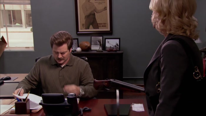 I KNOW HOW MUCH YOU ENJOY PAPERWORK, BUT DON'T HOVER. 