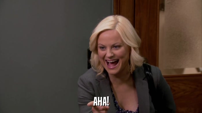 AHA!  