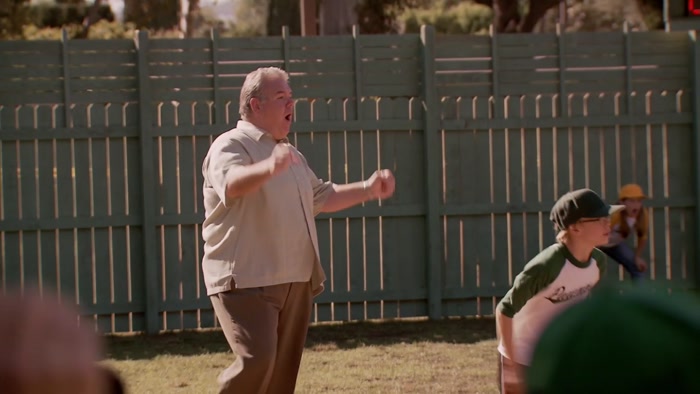 LUCAS WITH A CRAZY BASE HIT!  
