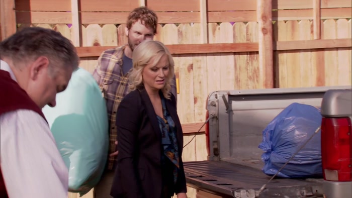 I DIDN'T EXPECT TO SEE THE WHOLE PARKS DEPARTMENT HERE, 